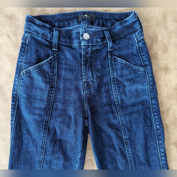 7 For All Mankind Kimmie Straight Leg Jeans! Size 24! - Picture 2 of 7